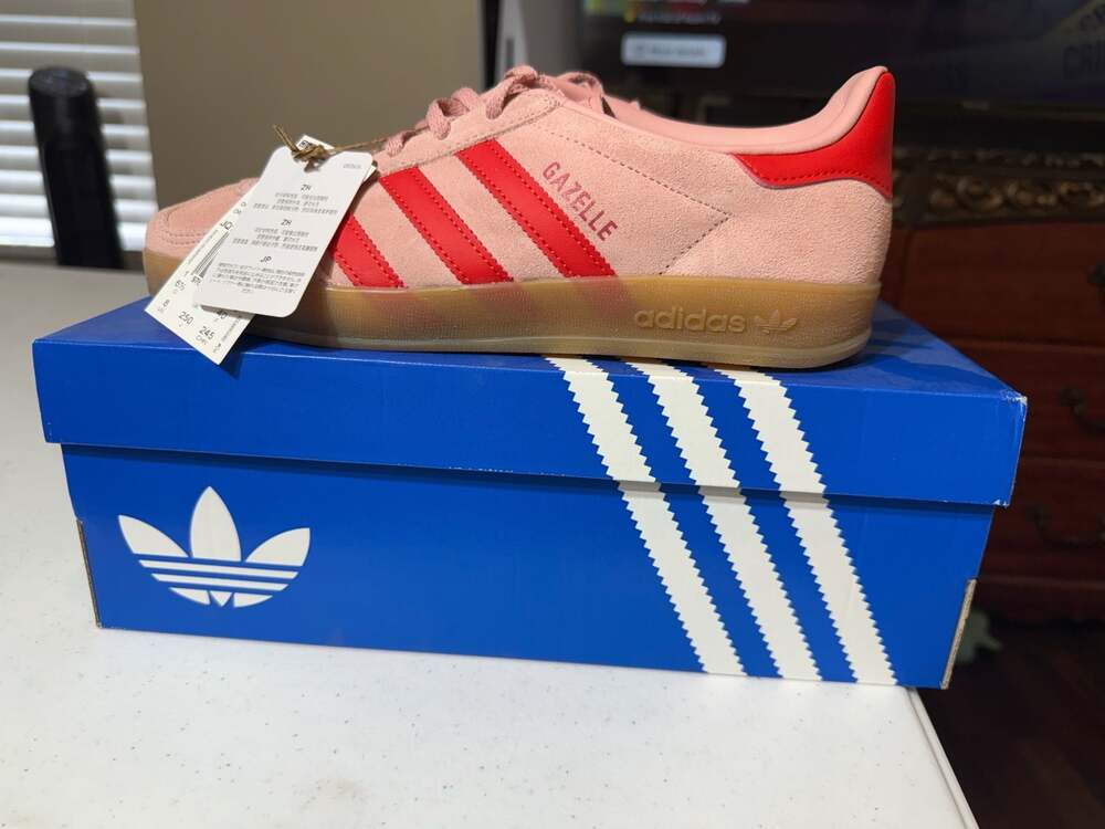 adidas Women's Gazelle Indoor 'Wonder Mauve Gum' JQ1793